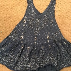 Free People flowy shirt